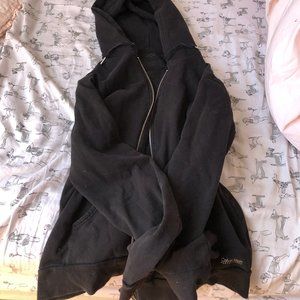 Calvin Klein Long-Sleeve Zip-up Black Jacket